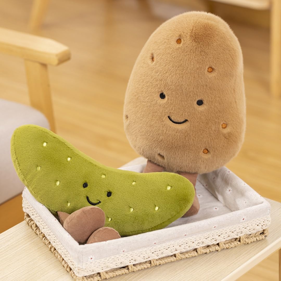 POPOTATO Large Kawaii Potato Plush Toy - 1023 Inch Huggable Stuffed Animal