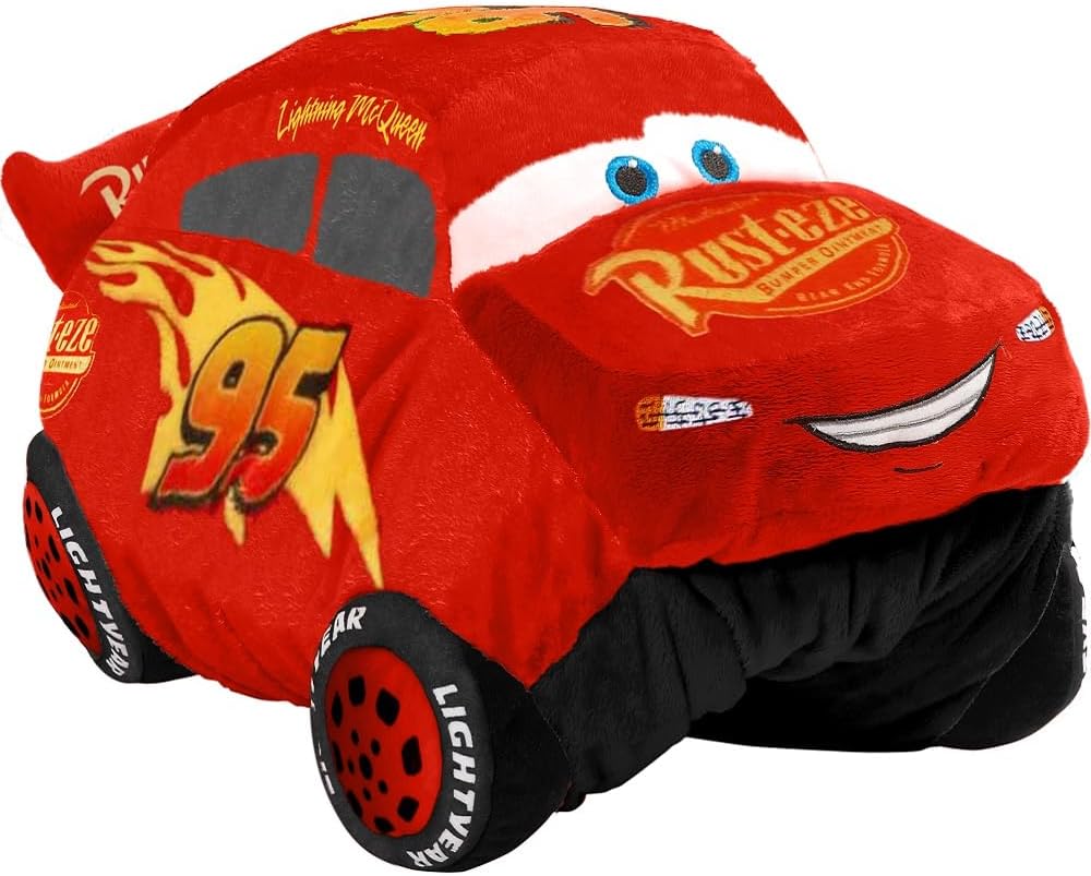 Disney Pixar Cars 3 Lightning McQueen 16 Plush Pillow Pet