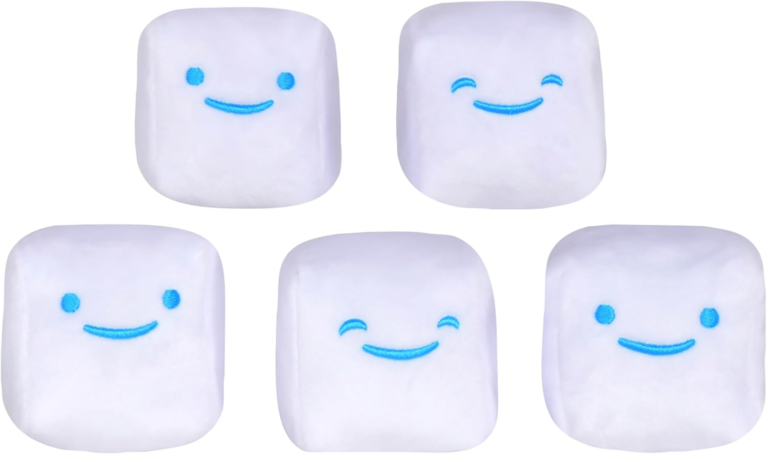 iscream Marshmallow Pillow Set 175x11 Inch