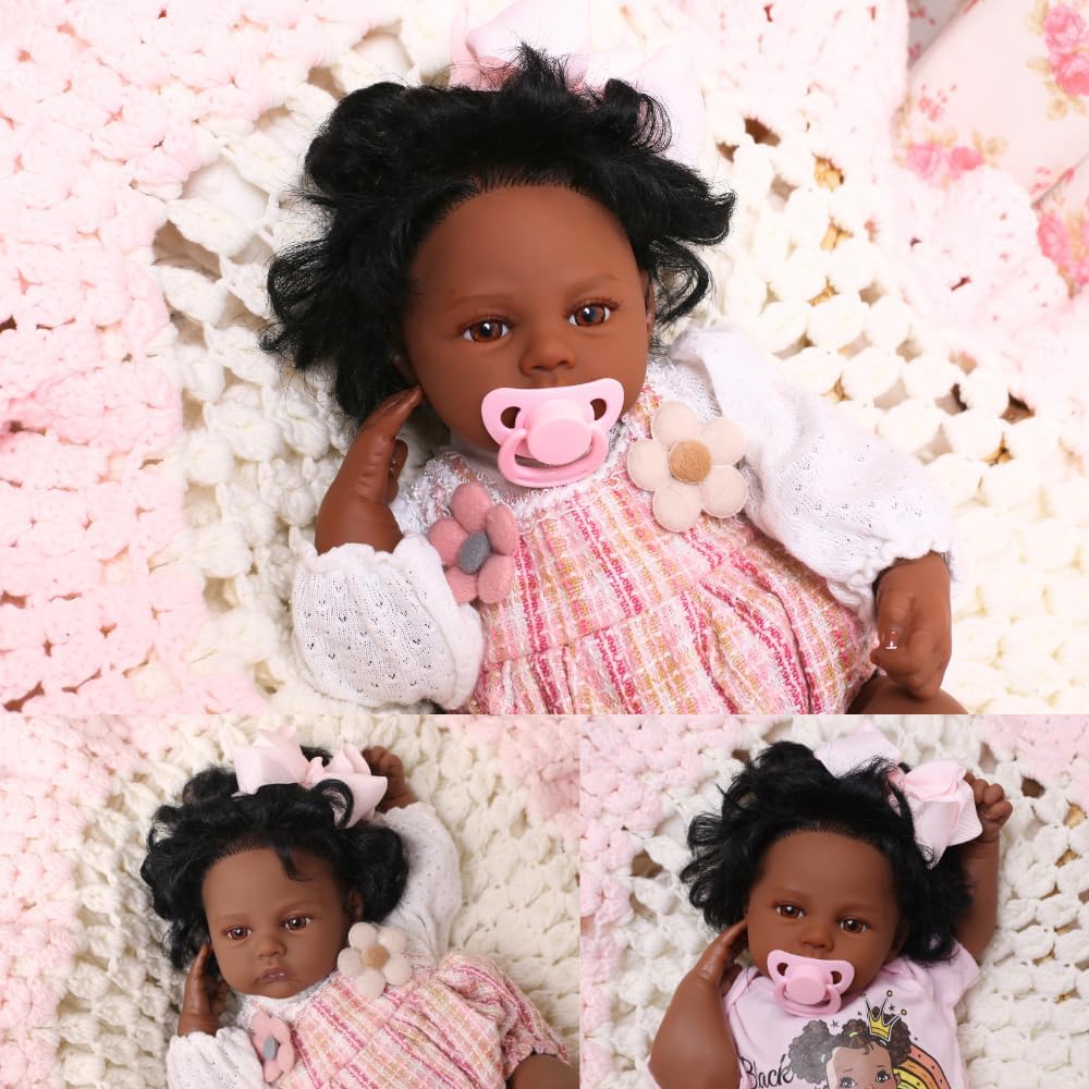 Black Baby Magic Reborn Destiny Doll 6 Piece Set 1