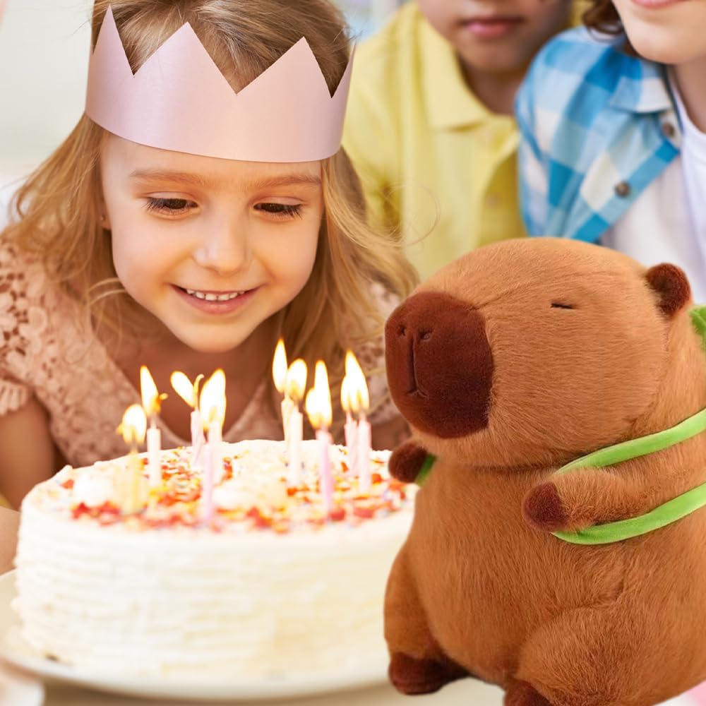 Capybara Plush Toy 12-Inch Ultra-Soft Stuffed Animal