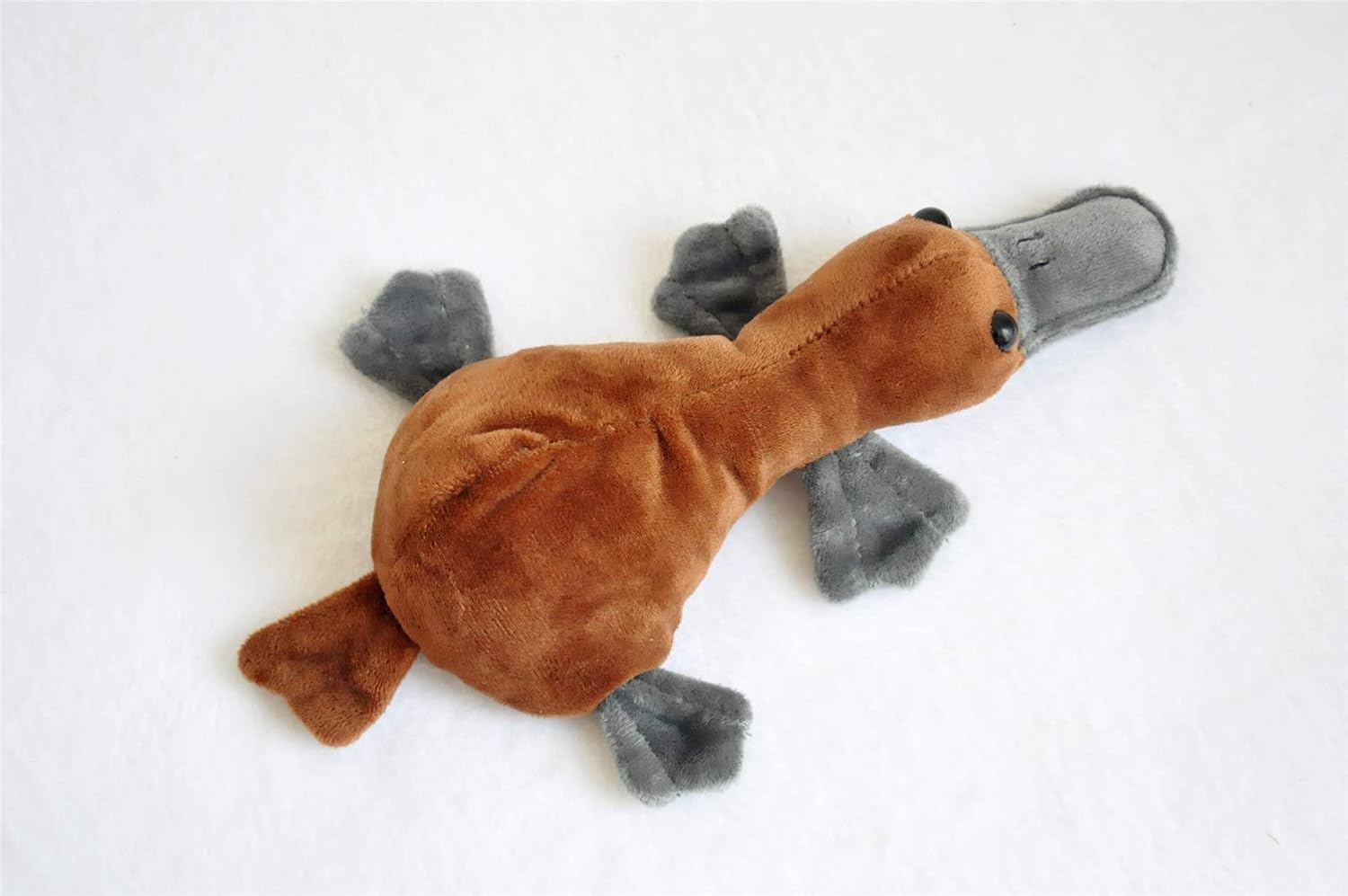 TAMMYFLYFLY Realistic Platypus Plush Pillow Toy