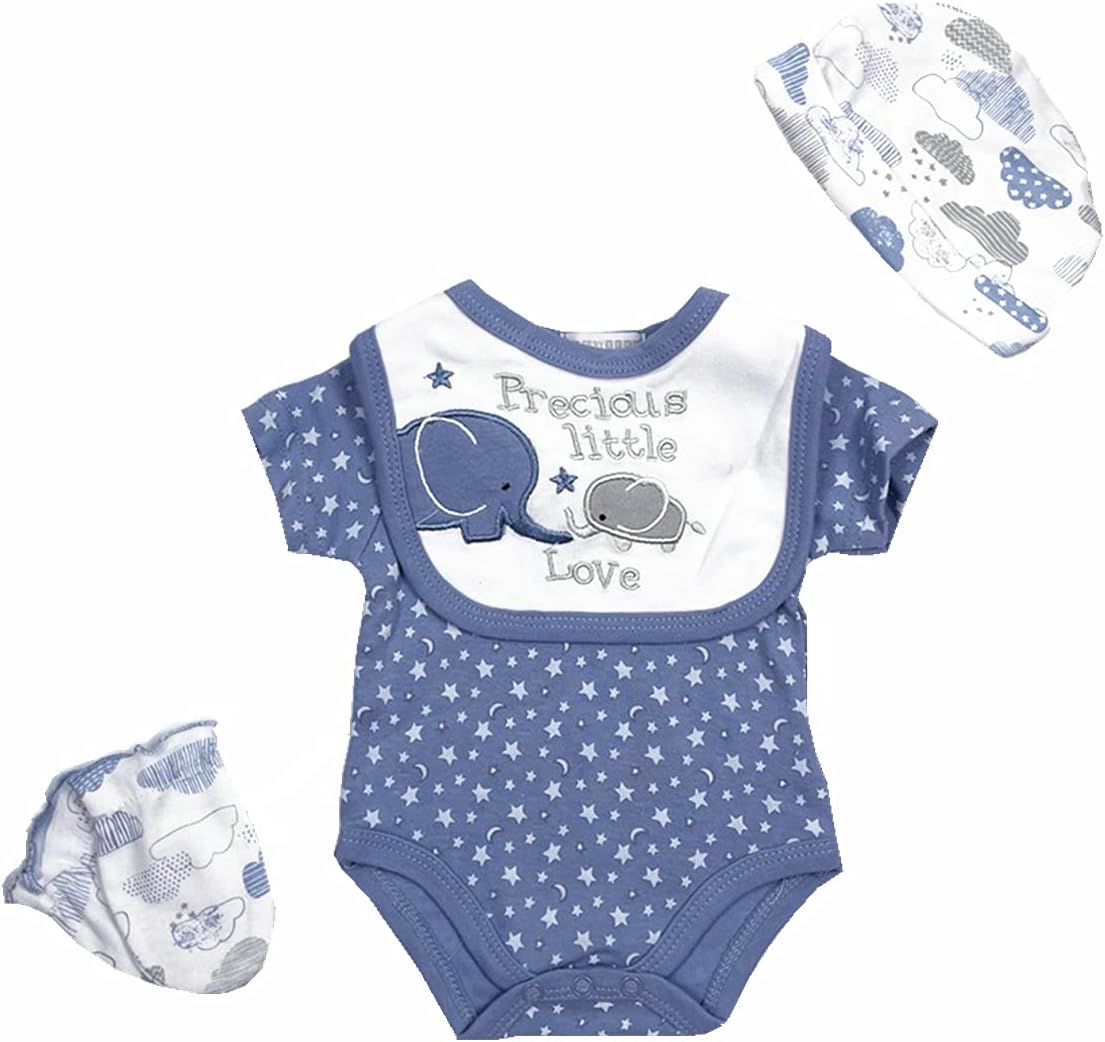 Pedolltree Reborn Baby Boy Dinosaur Outfit 5pcs Set