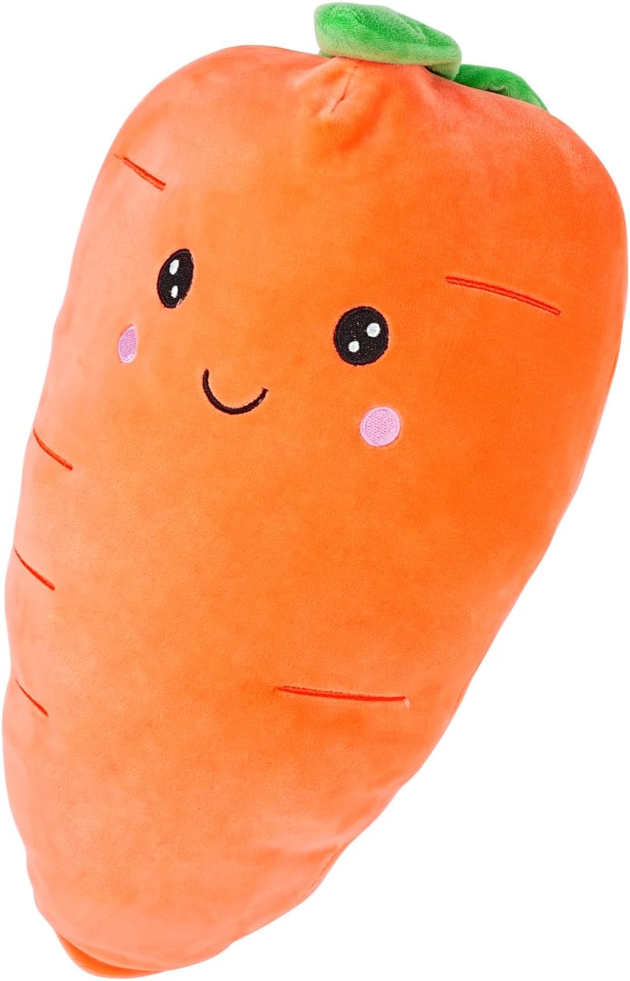 ASkinds Cartoon Carrot Plush Pillow - Cute Stuffed Toy for Kids