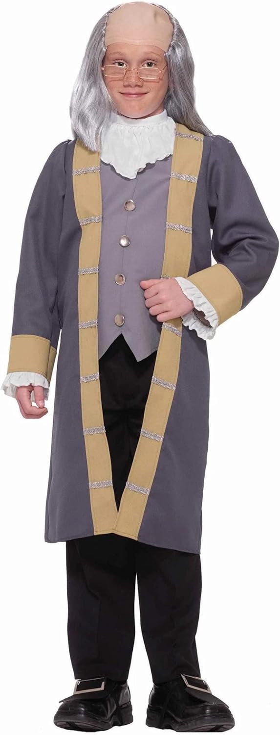 Rubies Childs Ben Franklin Costume Medium