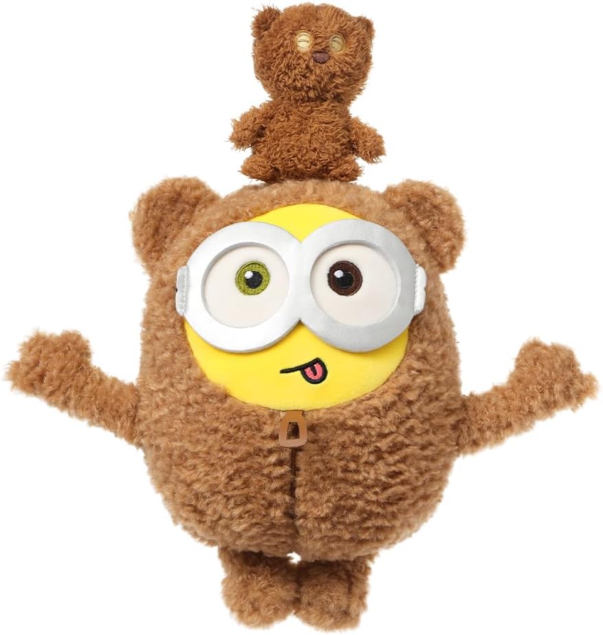 MINISO 11 Inch Bob Tim Costume Minion Plush Pillow
