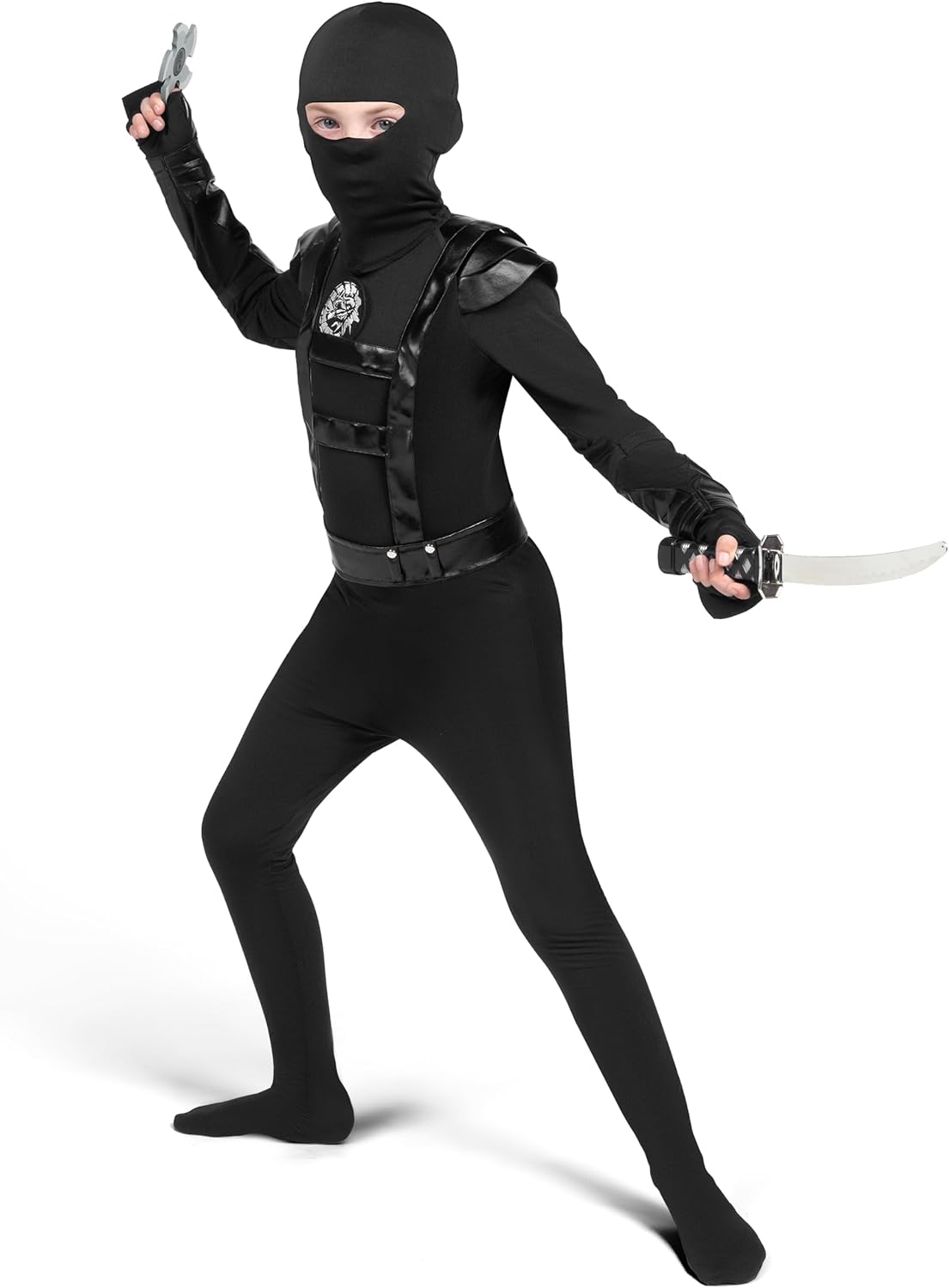 Spooktacular Halloween Ninja Costume for Boys