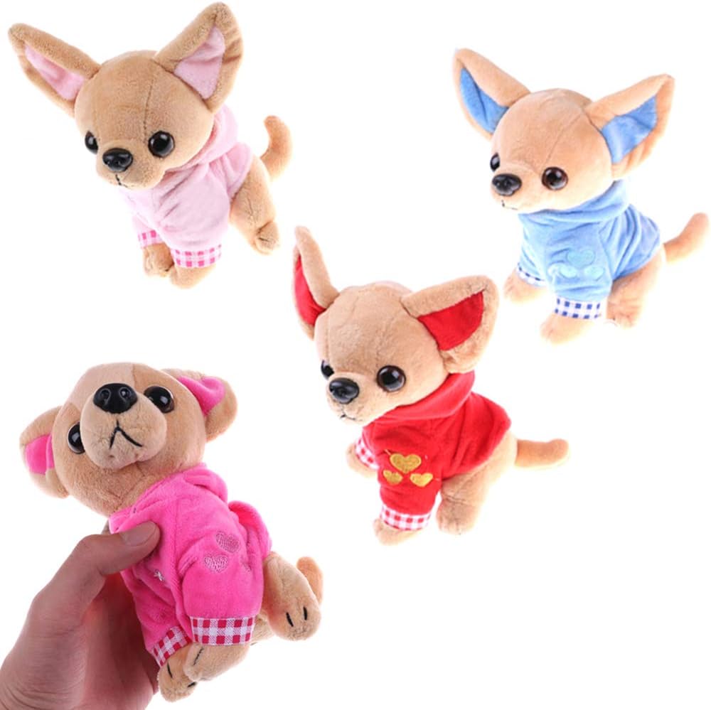 SUSHAFEN Plush Dog Pillow Toy 17cm Cute Birthday Gift