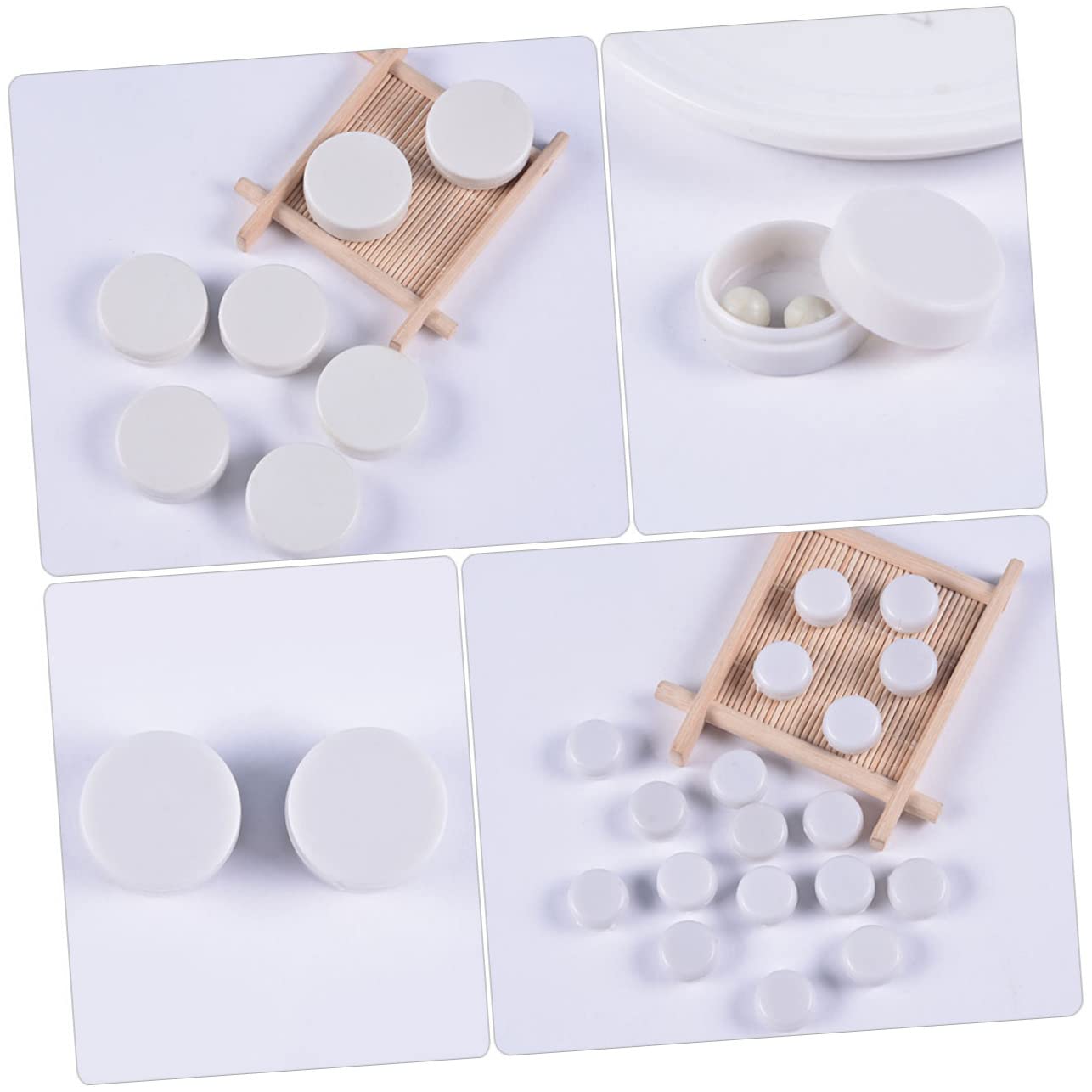 KESYOO 50pcs Plastic Rattle Inserts for Crib Toys and Plush Accessories