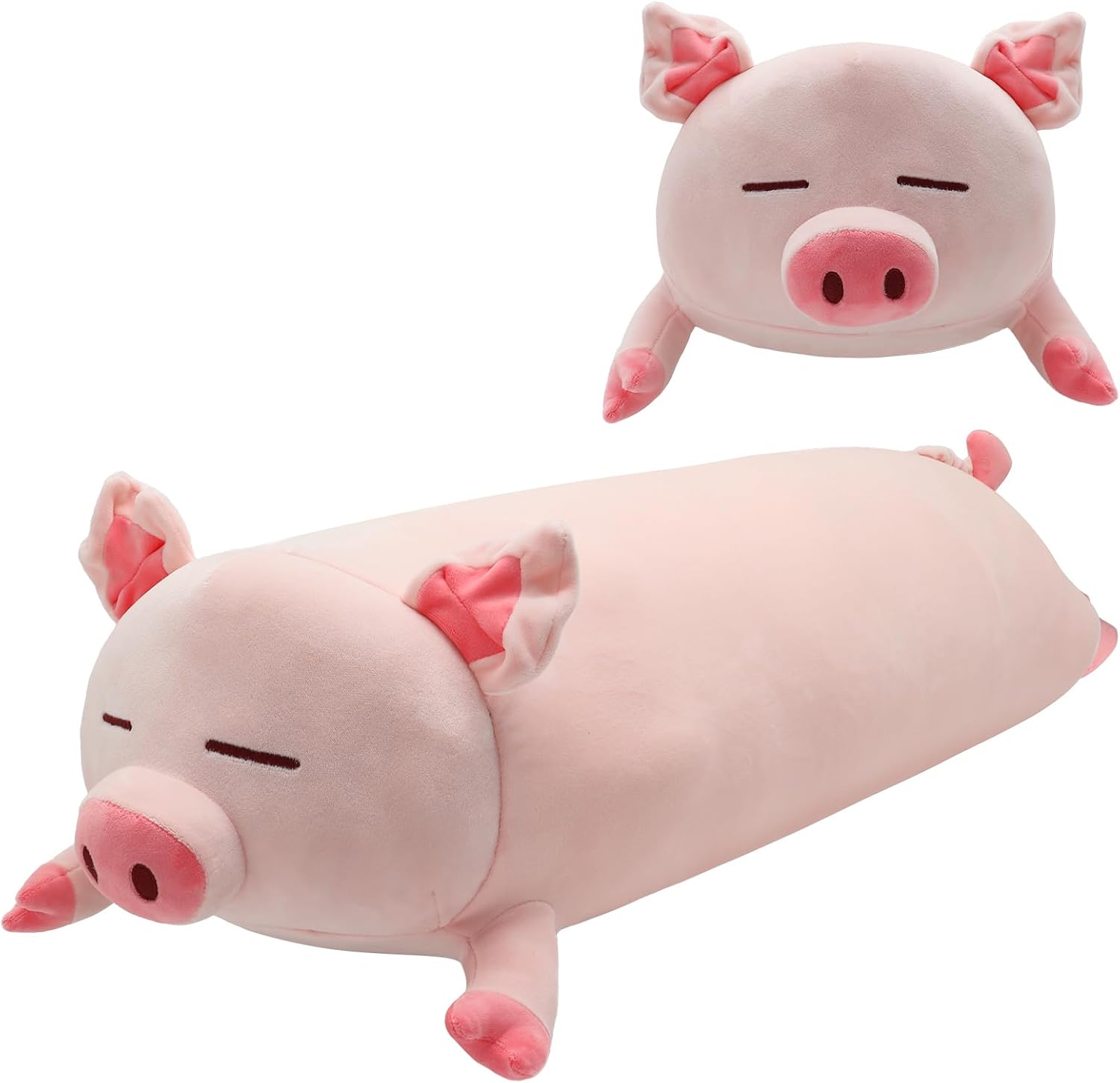 Giant Pink Pig Plush Pillow 335inch for Kids