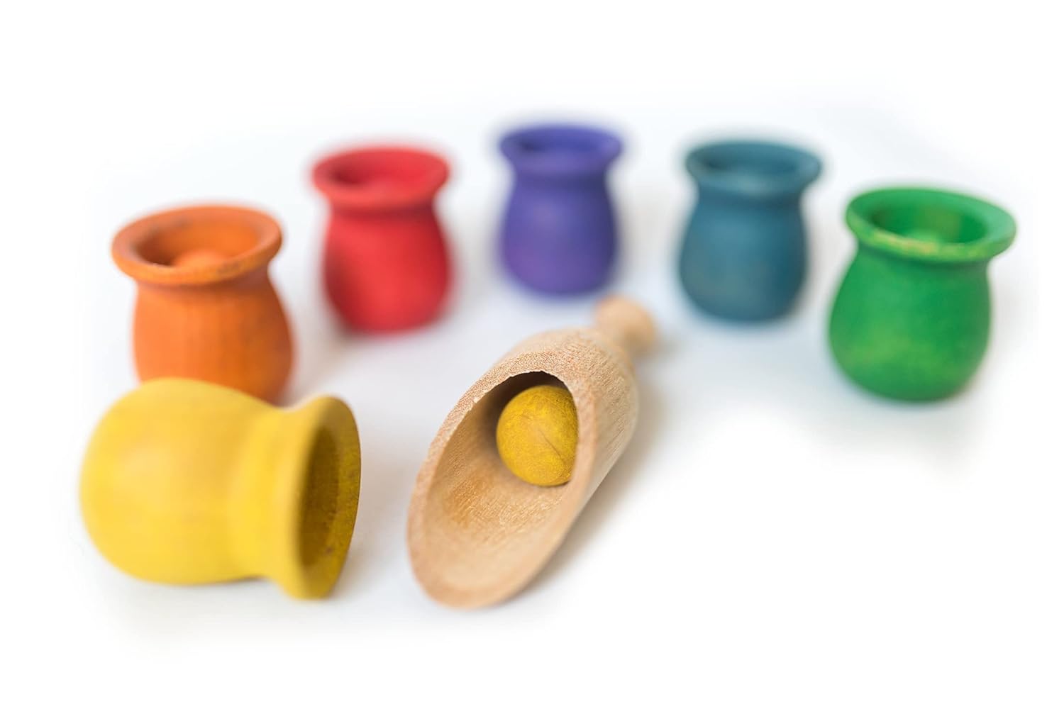 Mama May i Colored Cups and Balls Playset