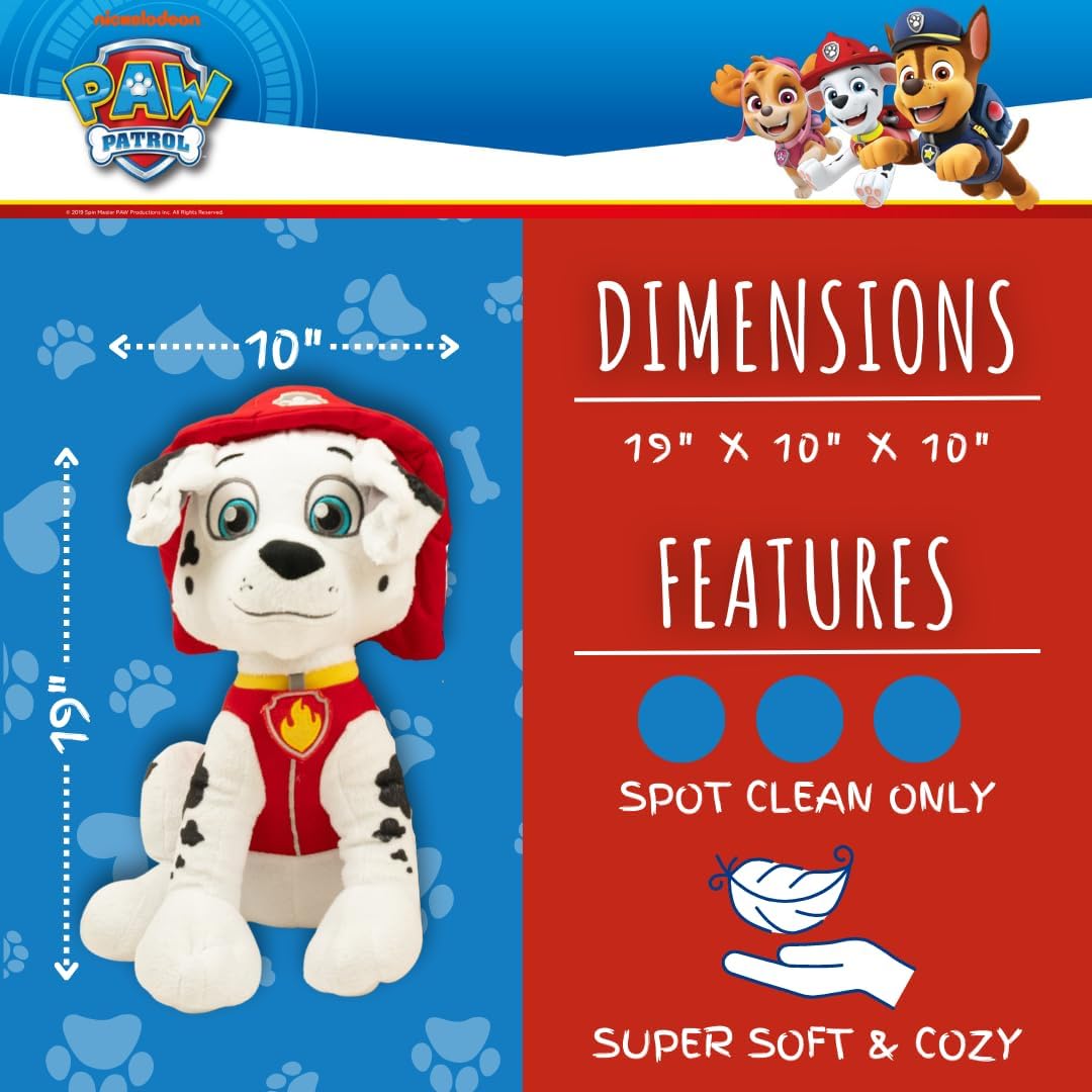 Paw Patrol Marshall Plush Cuddle Pillow Buddy One Size