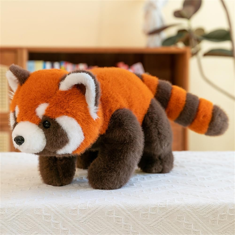 INSTITIZER Red Panda Plush Pillow 118 Inch Weighted Stuffed Animal