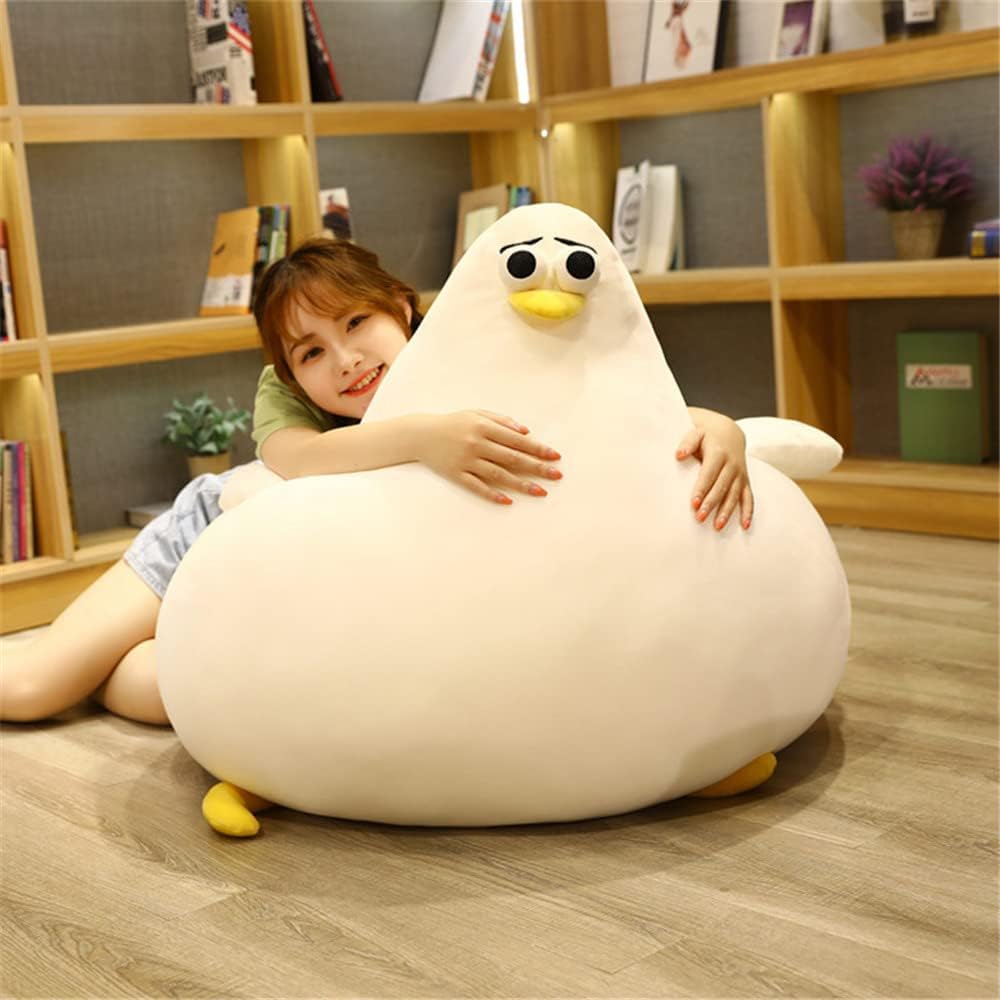 DEYI 26cm Simulation Mother Hen Plush Doll