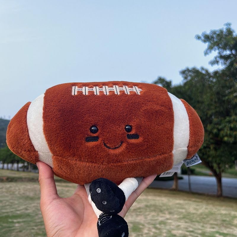 OSOCU Football Tactile Plush Buddy with Expressive Mouth and Double-Suture Feet 1