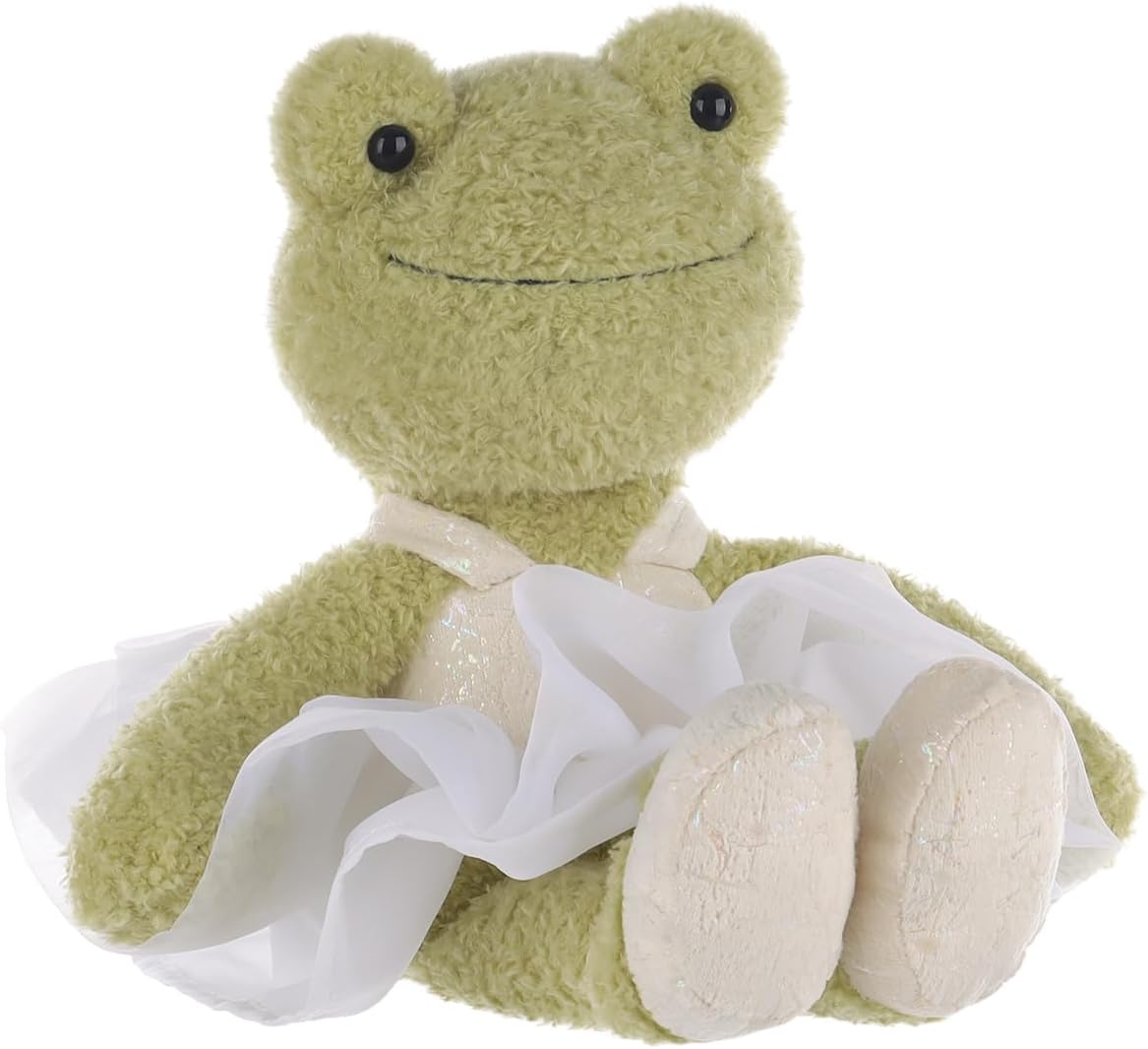 Apricot Lamb Ballet Frog Stuffed Animal 71 Inches