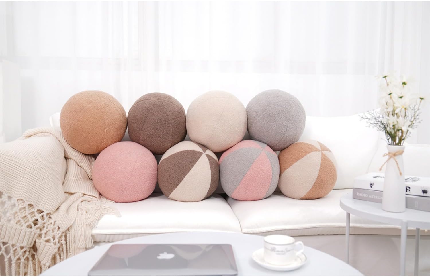 12 Inch Round Hugging Pillow Ball Plush Toy