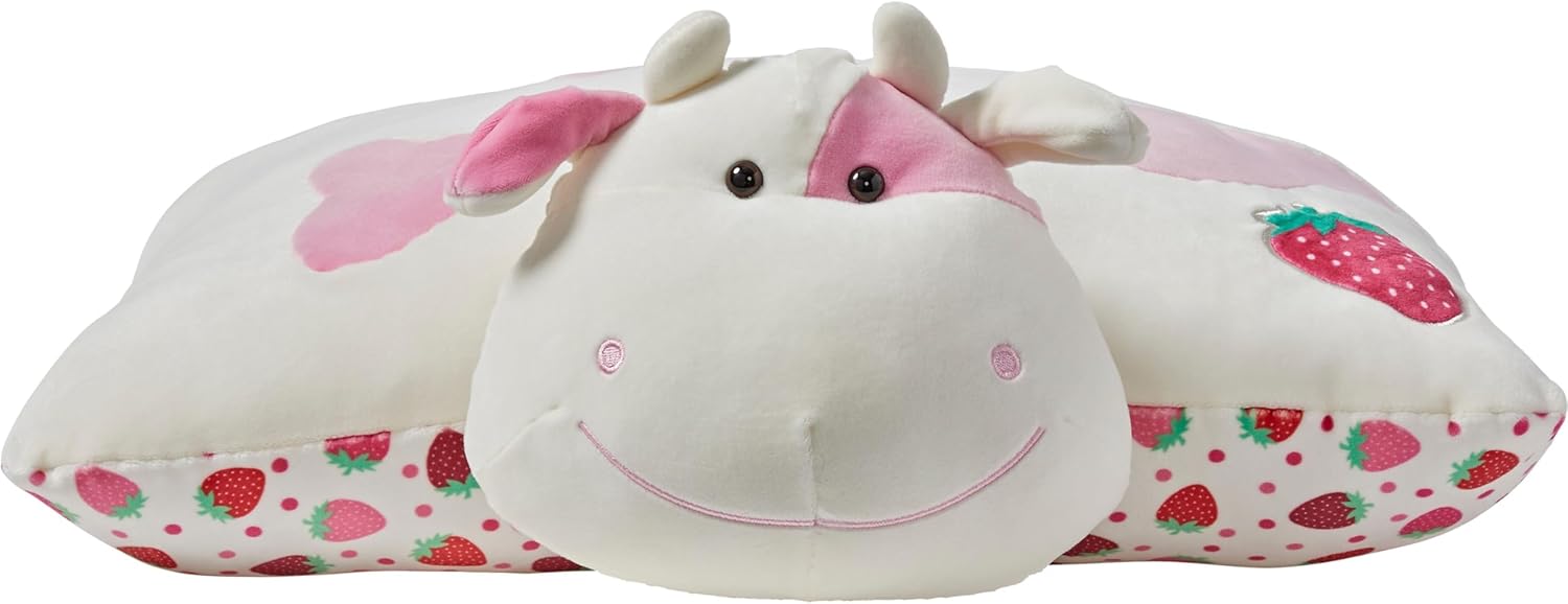 Pillow Pets - Sweet Strawberry Cow Plush Pillow