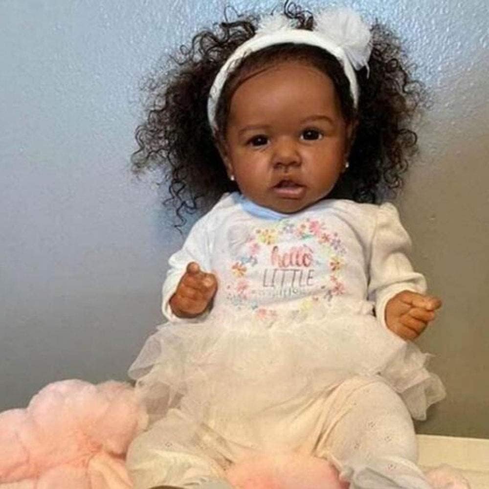 ZTDOLL Reborn Baby Doll Girl 18 Inch Handmade Realistic