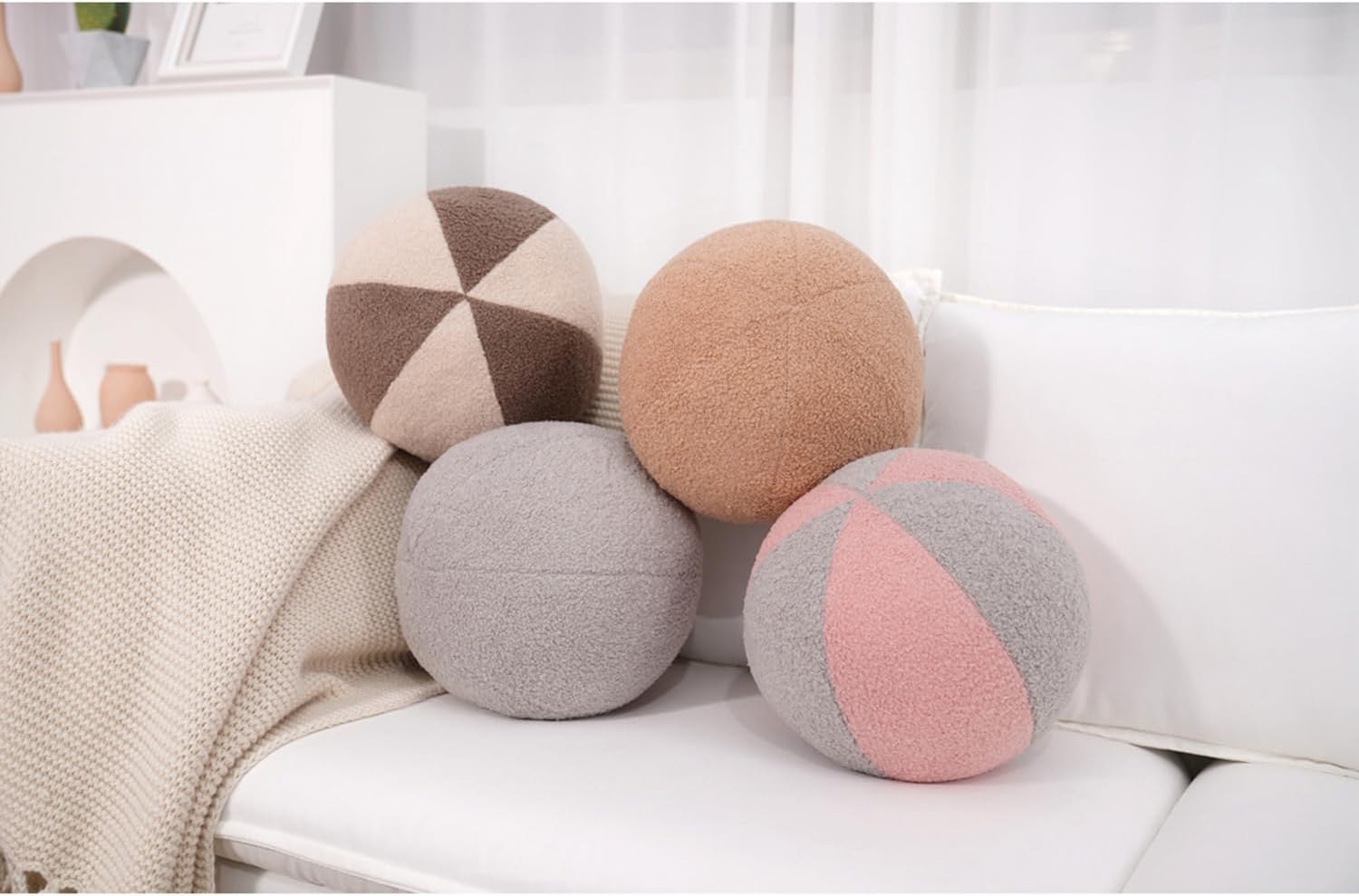 12 Inch Round Hugging Pillow Ball Plush Toy
