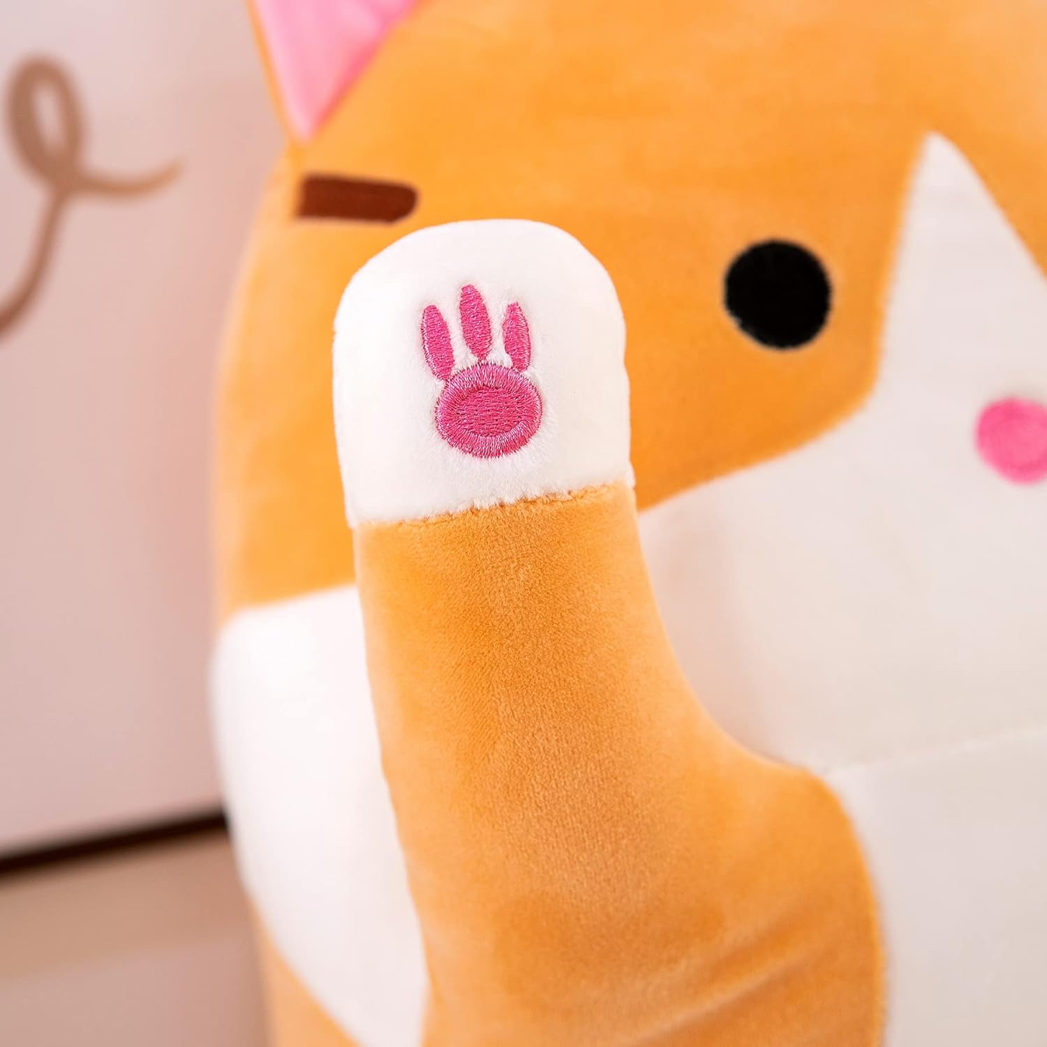 Cute Cat Plush Body Pillow 59 Inch Soft Sleeping Pillow
