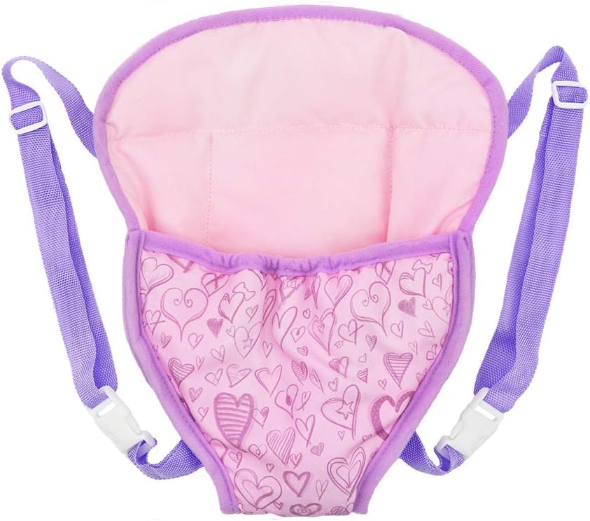Baby Dolls Carrier Backpack for 18 Inch Dolls Purple