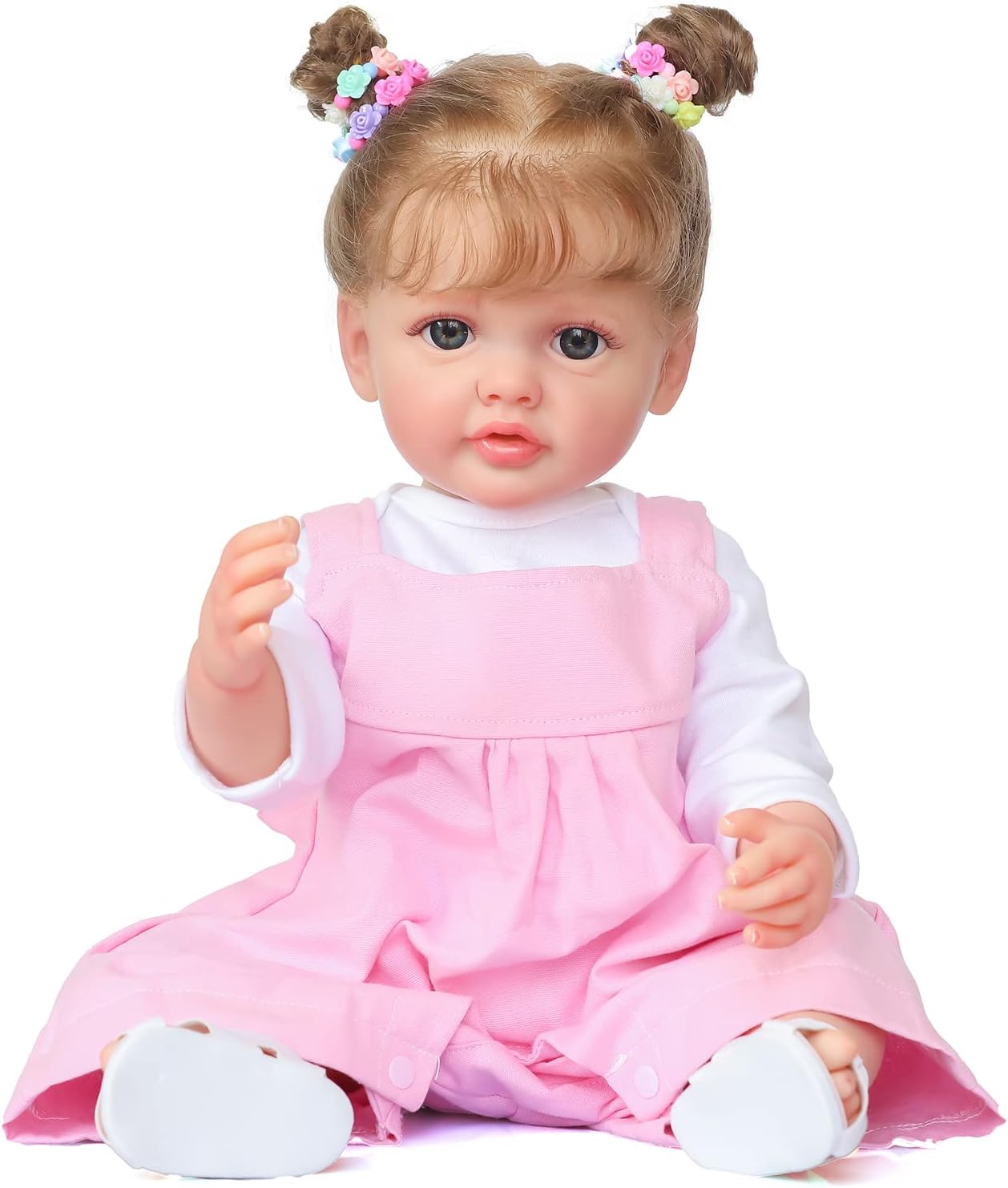 22 Inch Reborn Baby Doll for Kids Birthday Gift Set