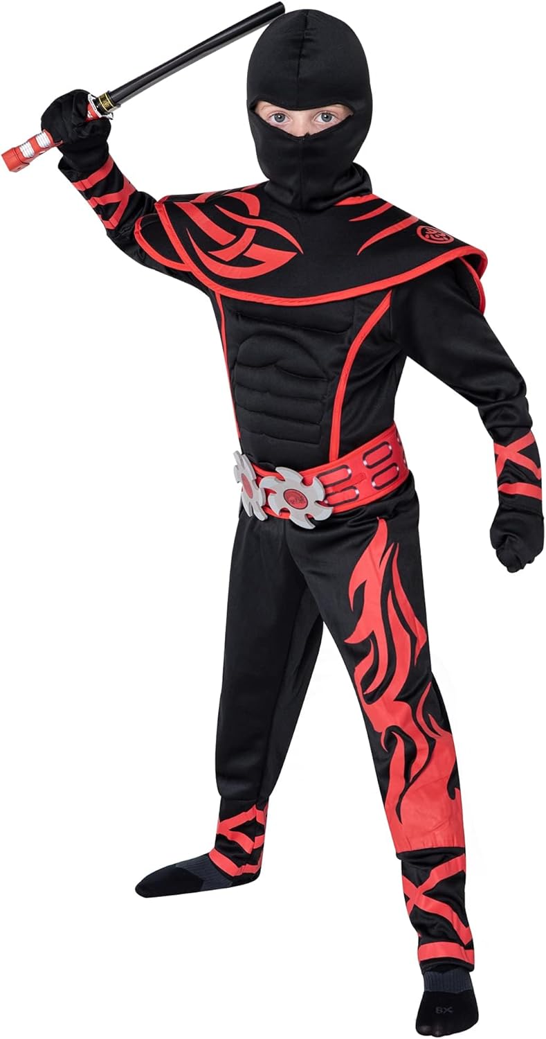 Spooktacular Creations Kids Ninja Costume Halloween