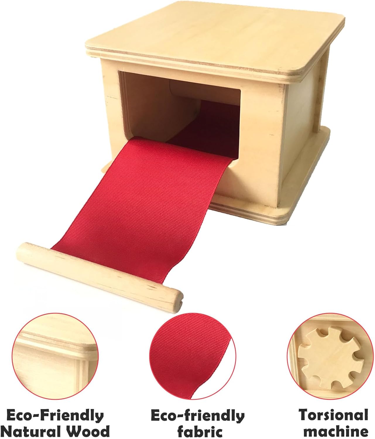 Montessori Wooden Winder for Preschool Learning