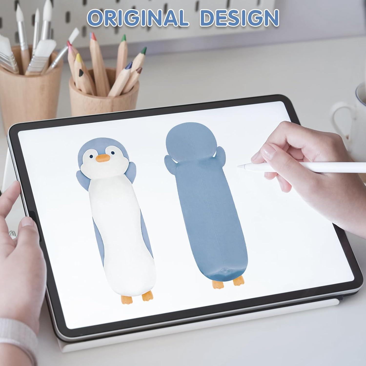 36 Soft Penguin Plush Pillow Toy for Kids and Adults
