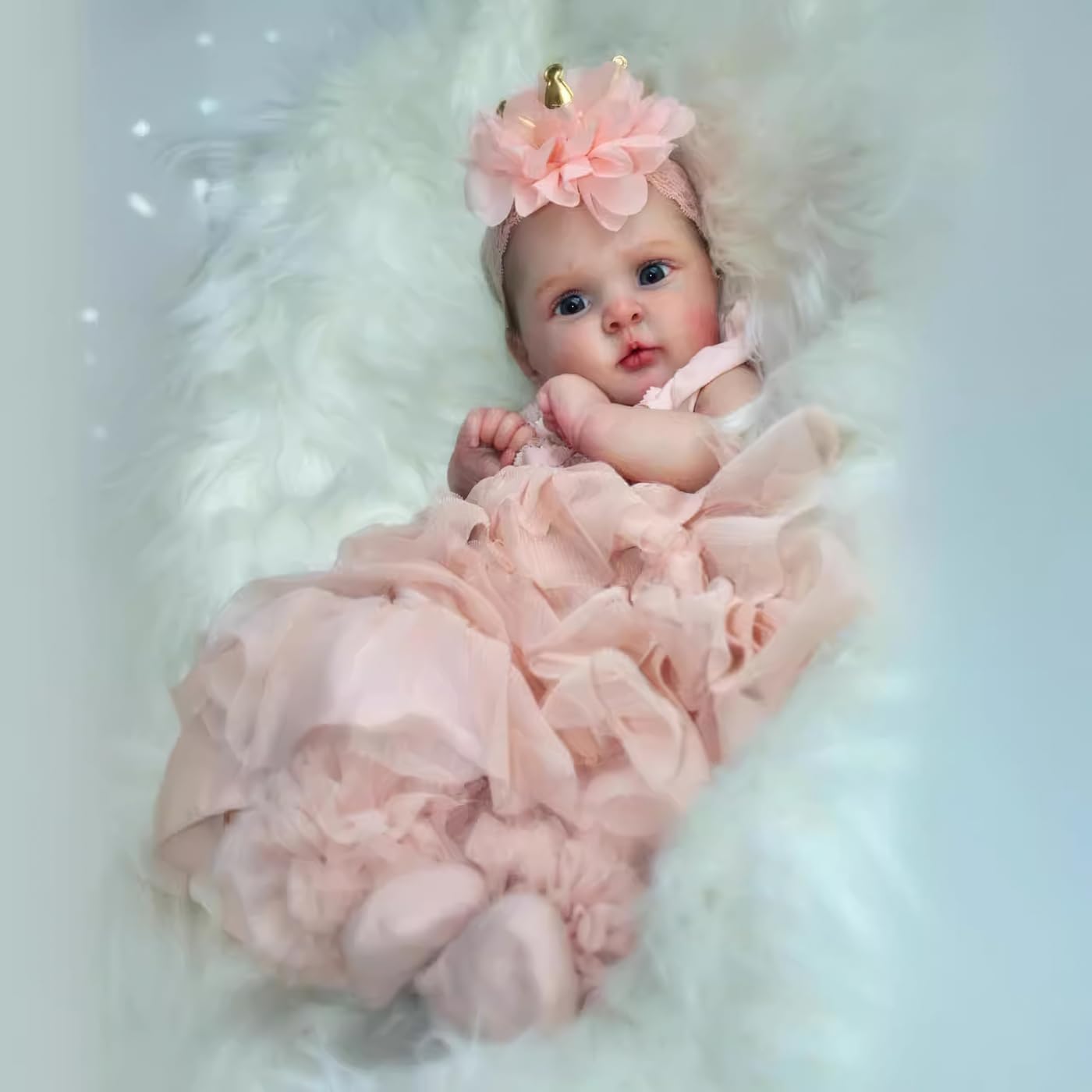 Wamdoll 19 Inches Lifelike Reborn Baby Doll