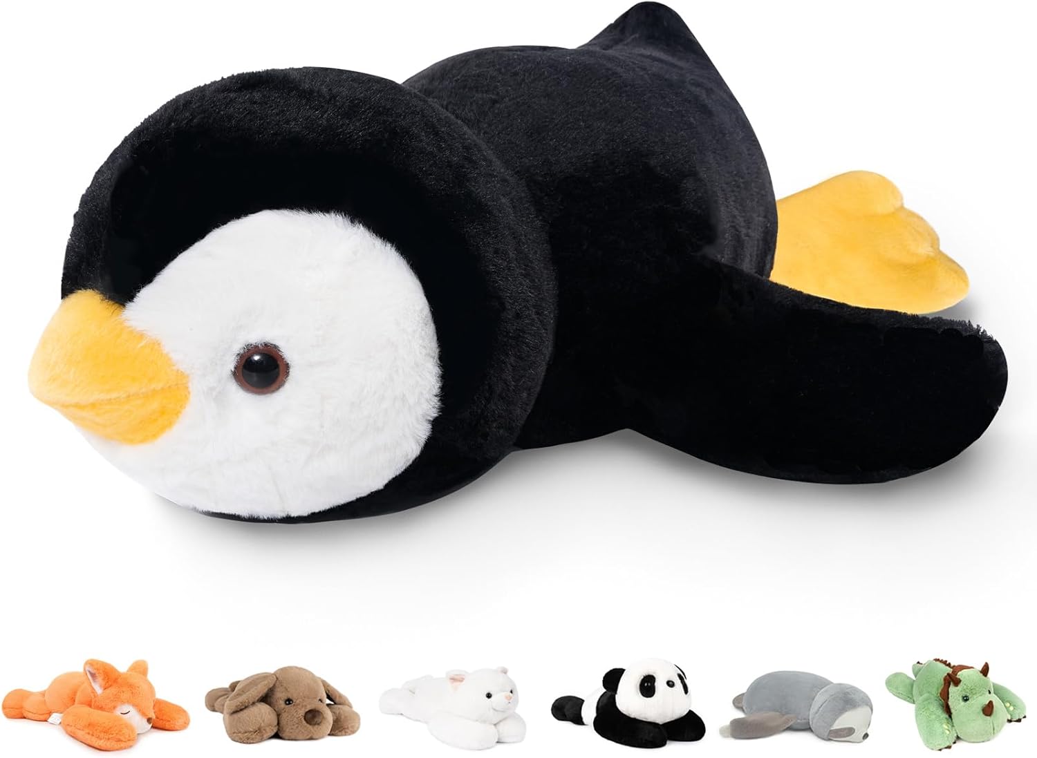 Niuniu Daddy 20 Weighted Penguin Plush Toy for Adults Kids