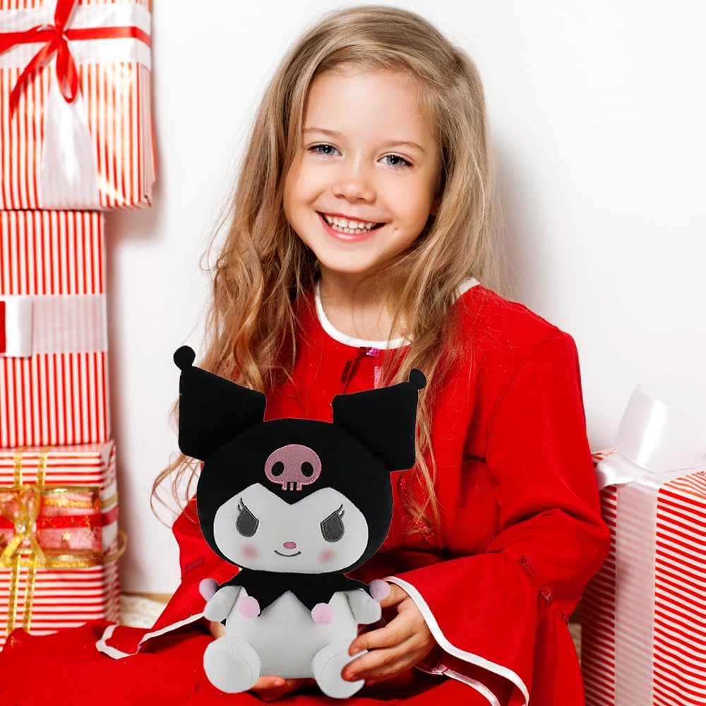 Cute Kitty Plush Toy for Kids Soft Stuffed Animal Pillow