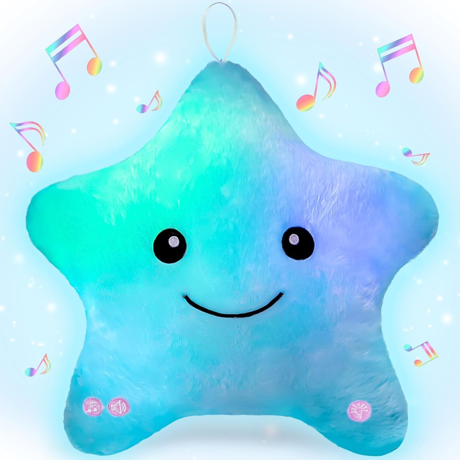 Subao Sensory Pillow with Light Music for Kids