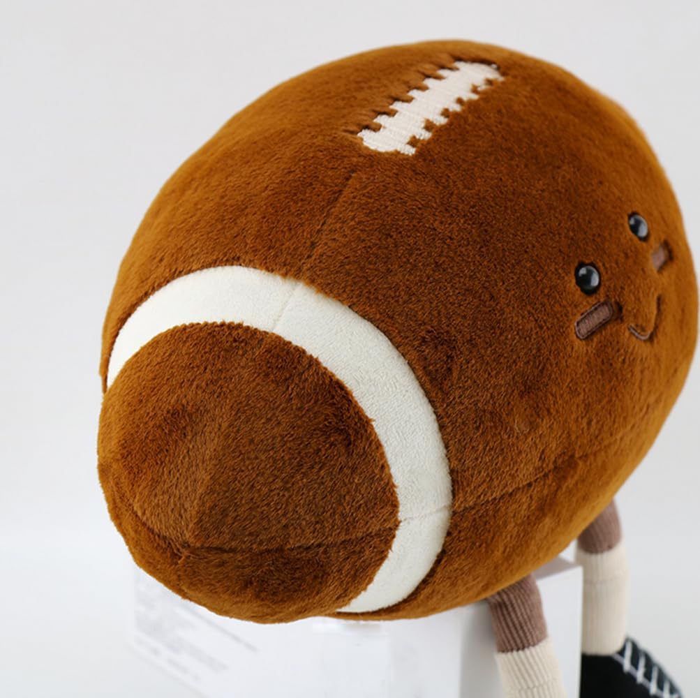 XIYUAN 13 Inch Football Plush Pillow Toy for Kids