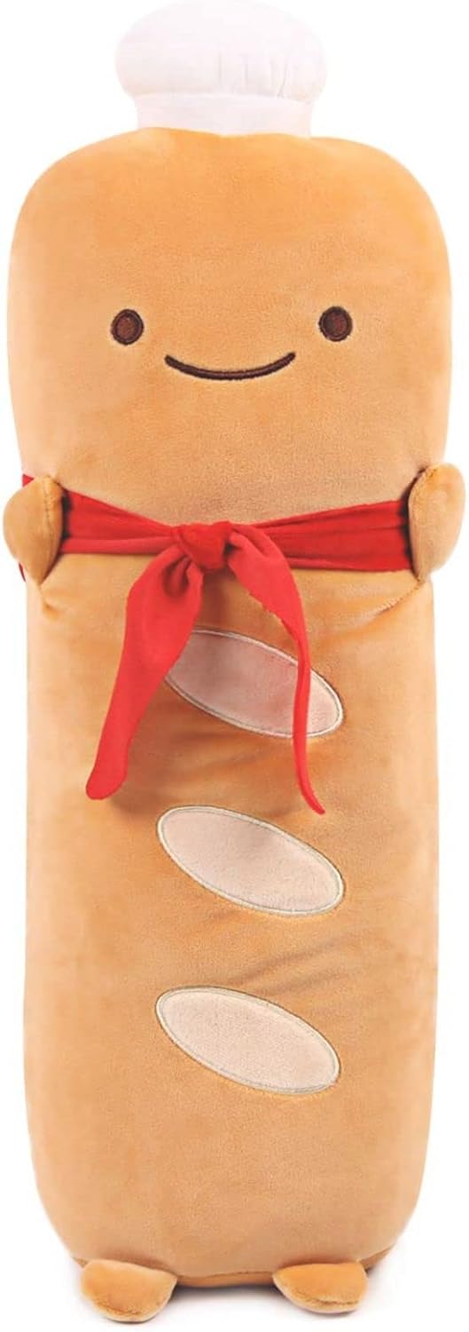Cute Toast Bread Plush Pillow for Home Comfort
