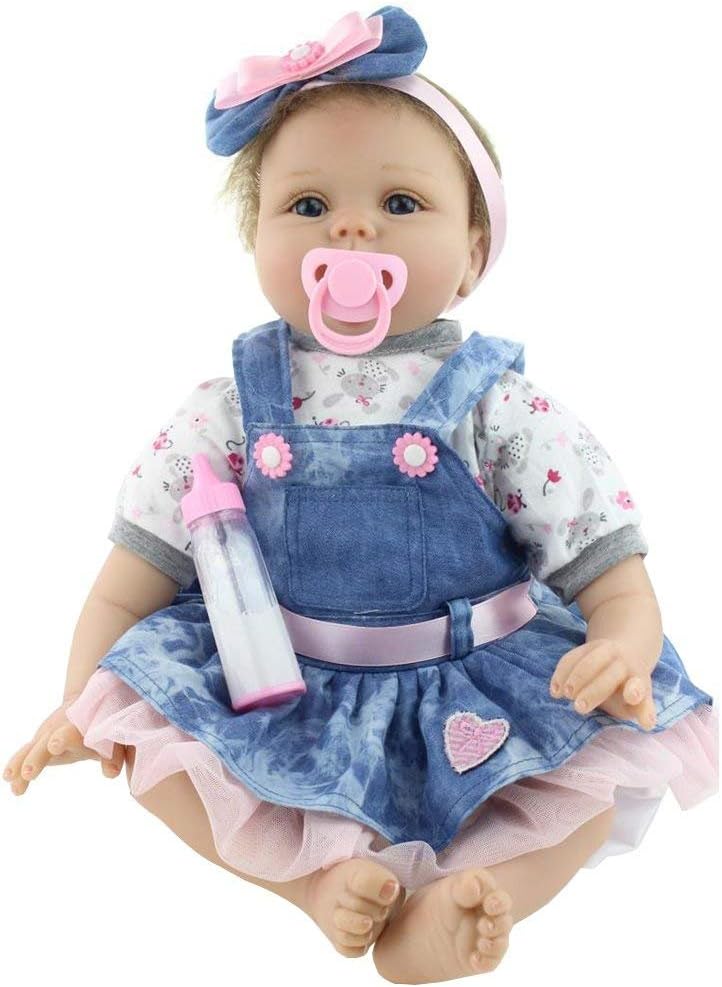 ZIYIUI Reborn Baby Doll 5pcs Outfit for 17-22 Inch Girl