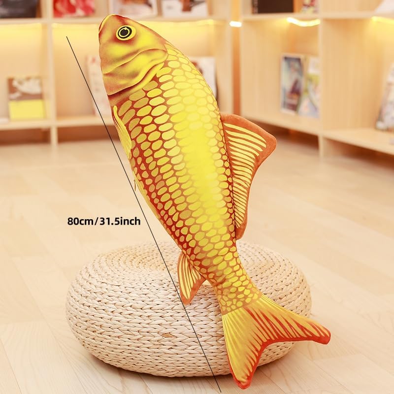 315 Inch Giant Soft Fish Plush Pillow
