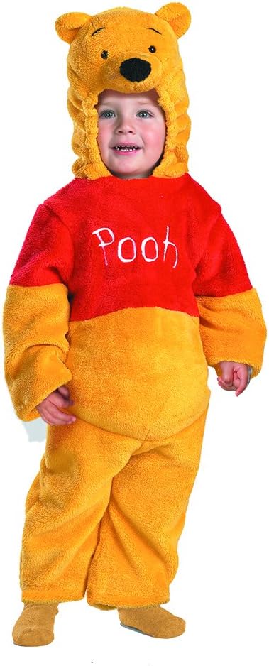 Winnie The Pooh Plush Jumpsuit Costume - Medium 3T-4T