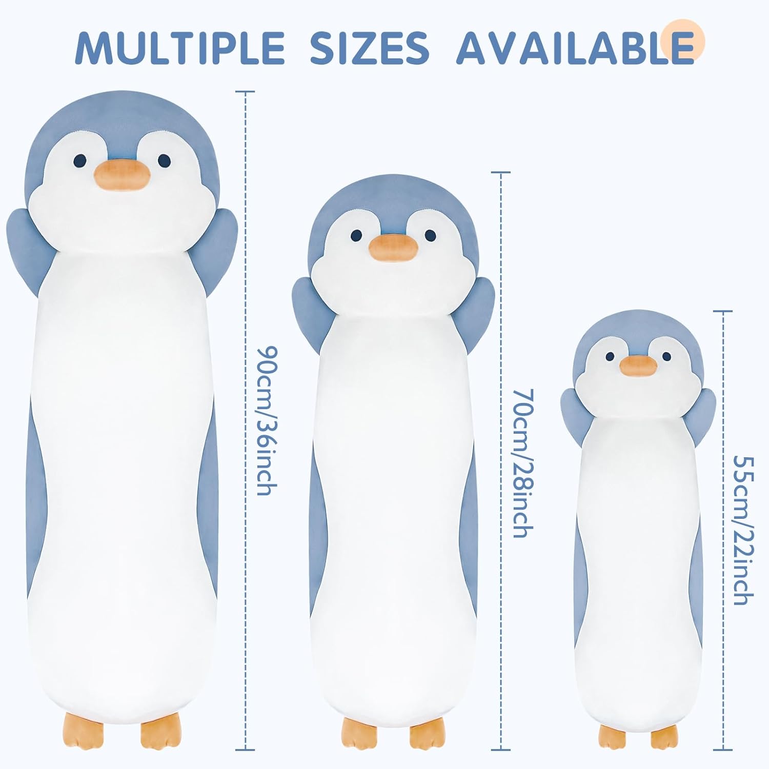 36 Soft Penguin Plush Pillow Toy for Kids and Adults