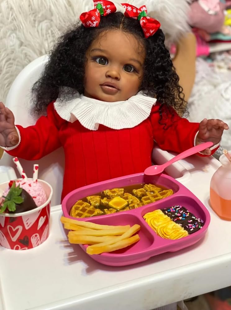RXDOLL 26 Inch African American Reborn Baby Doll