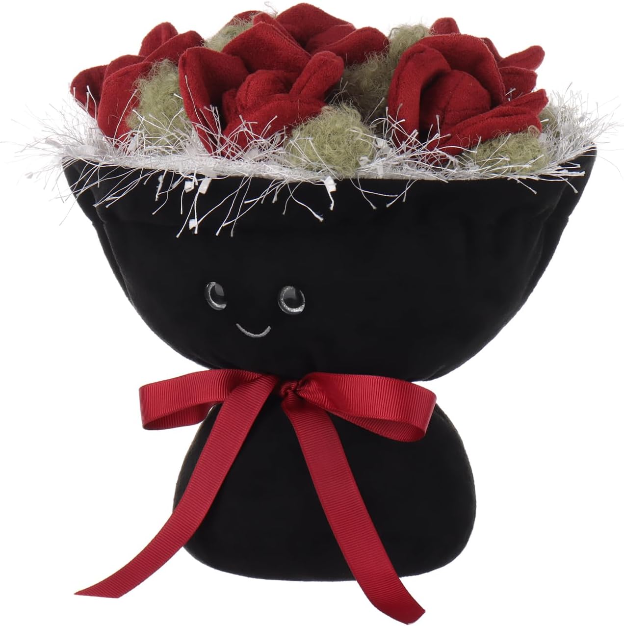 Apricot Lamb Romantic Rose Bouquet Plush Toy