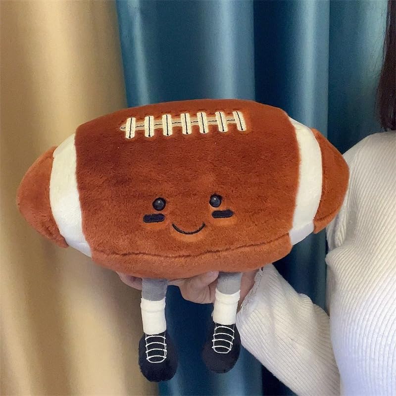 Cute 13 Football Plush Pillow for Kids and Adults