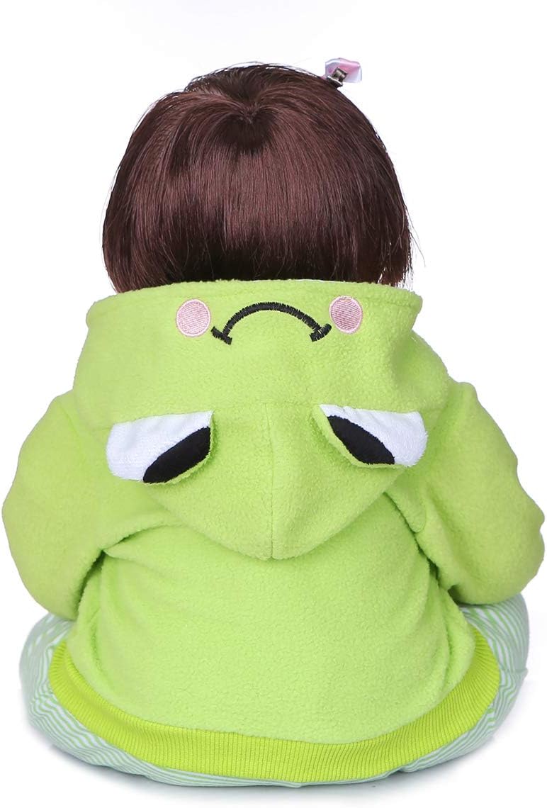 Medylove Reborn Baby Doll Green Suit Set