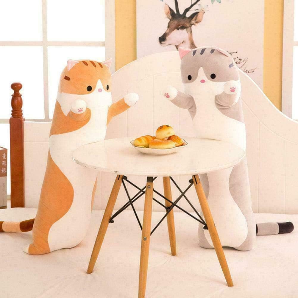WUYU Plush Cat Pillow Soft Stuffed Kitten Toy