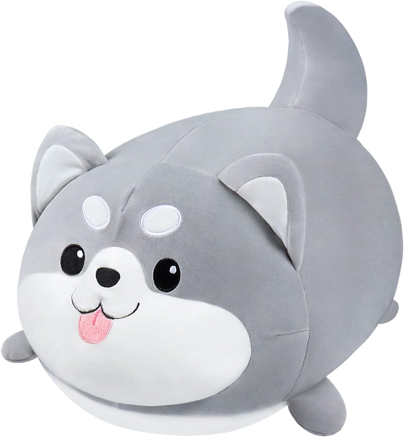 Auspicious Beginning 20 Chubby Husky Plush Pillow