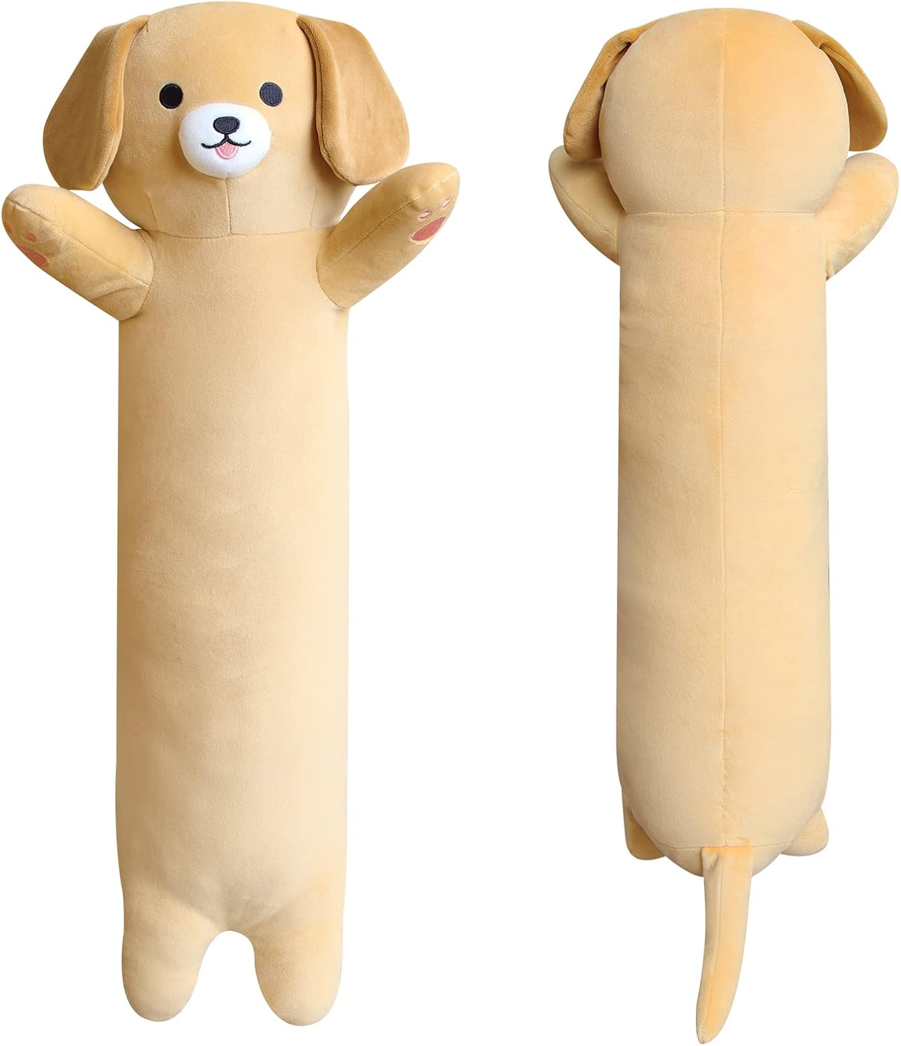 JIAJEGTGT Long Dog Plush Pillow 26 Inch
