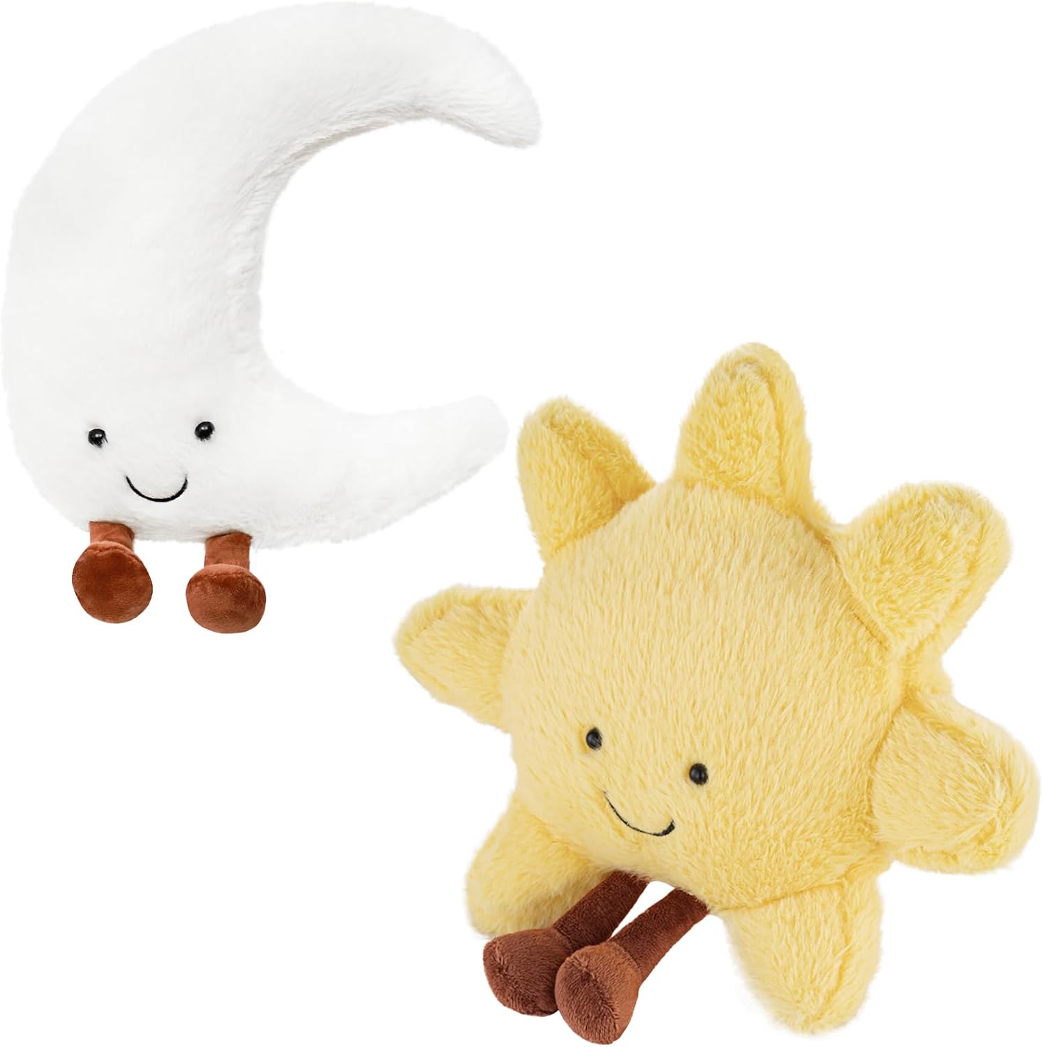 Sun and Moon Plush Toys 12in Cute Comfort Stuffed Animals