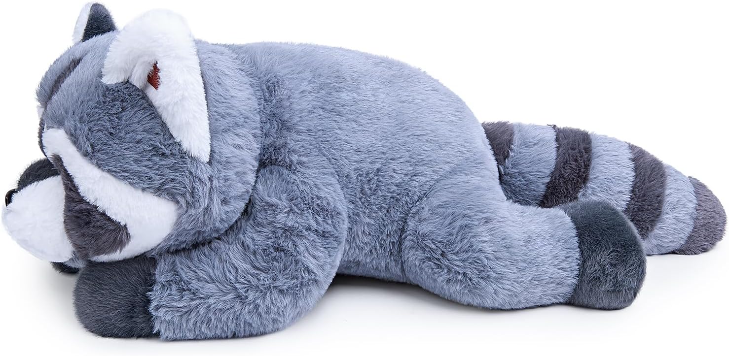 Capybaraflying Raccoon Weighted Plush Pillow