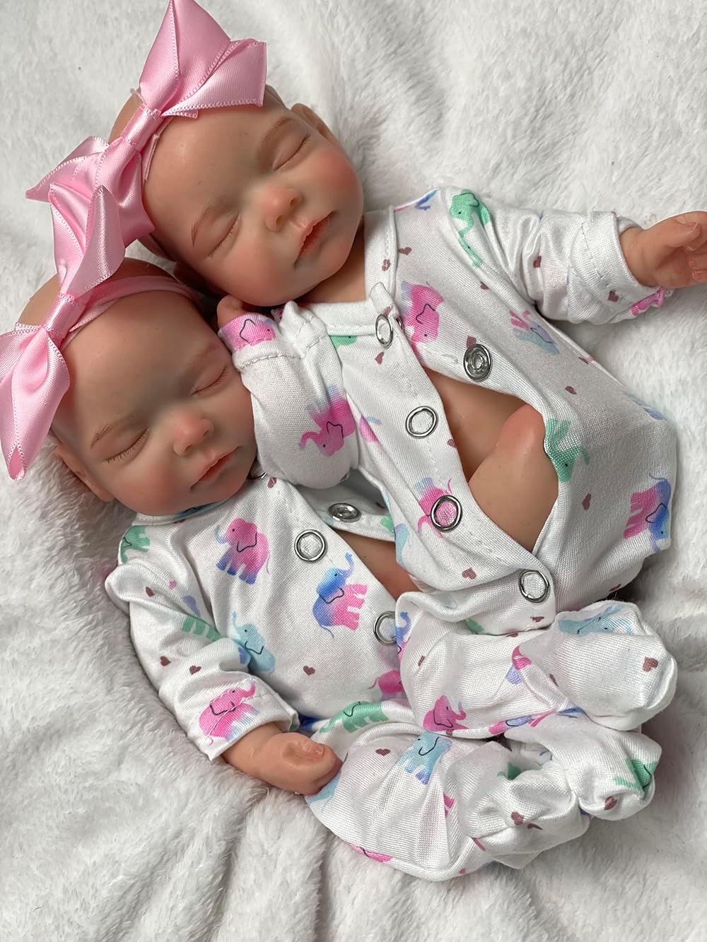 Abenduot 10inch Realistic Silicone Reborn Baby Doll